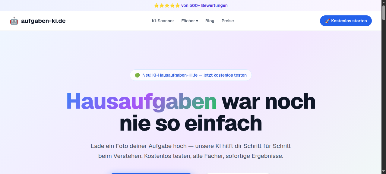 aufgaben-ki.de Screenshot