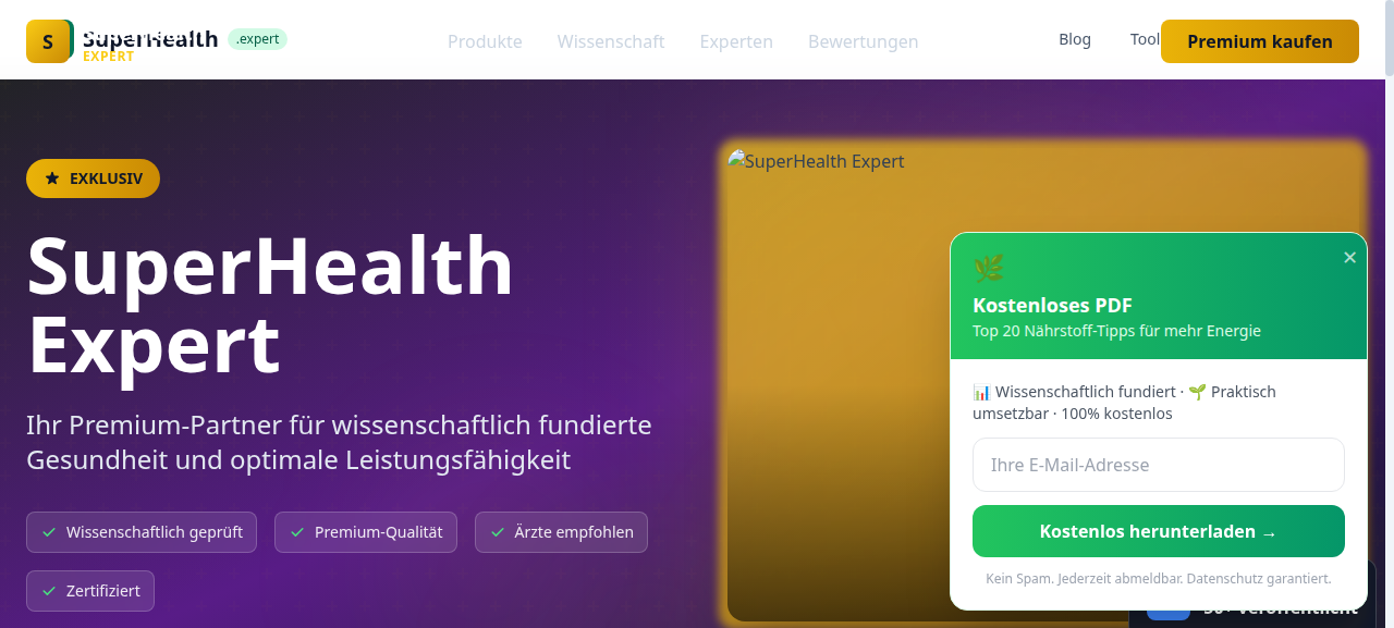 superhealth.expert Screenshot